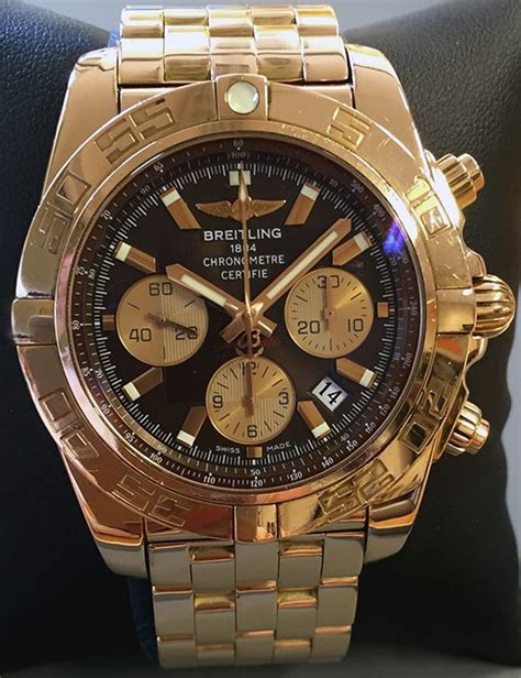 uhrenmarke herren gelbgold breitling|Shop Breitling Watches Online .